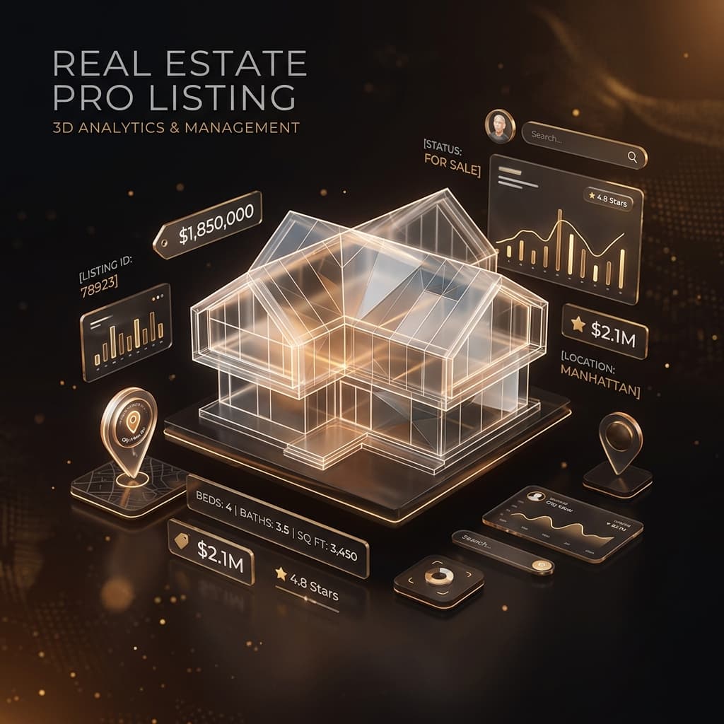 Real Estate Listing UI